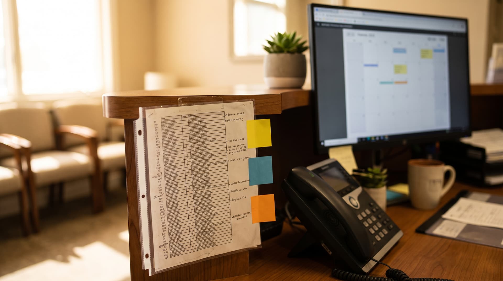 How the agent knows your practice's answers